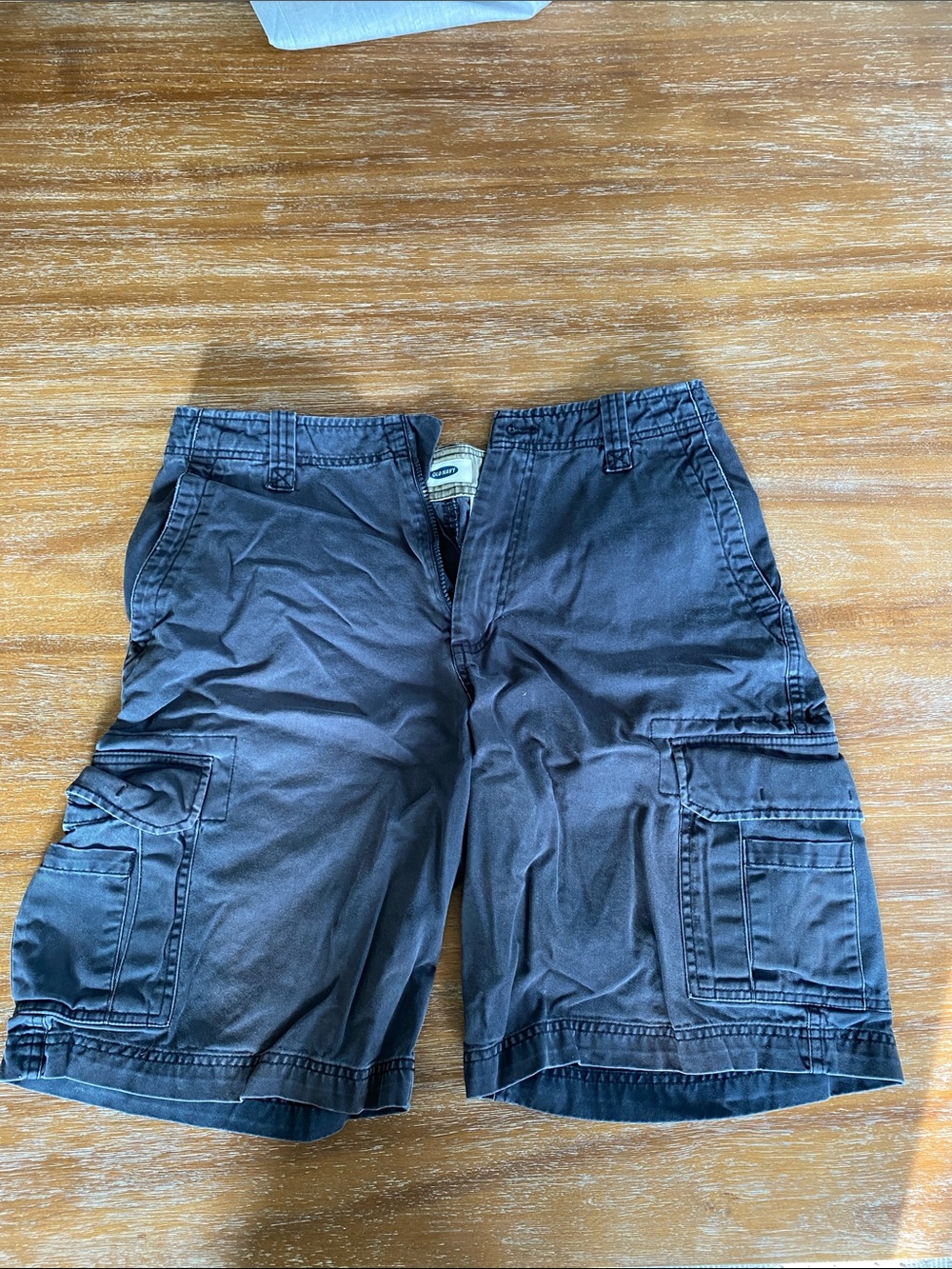 Old Navy W33 Men's Cargo Shorts in Charcoal Gray